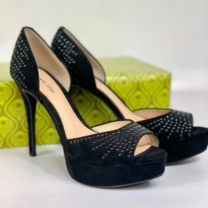 👠 NEW Gianni Bini Black Aleezah High Heels